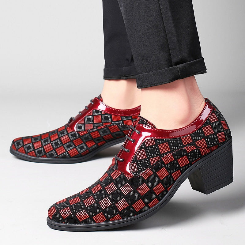 Zapatos de hombre con tacón en punta - Enric