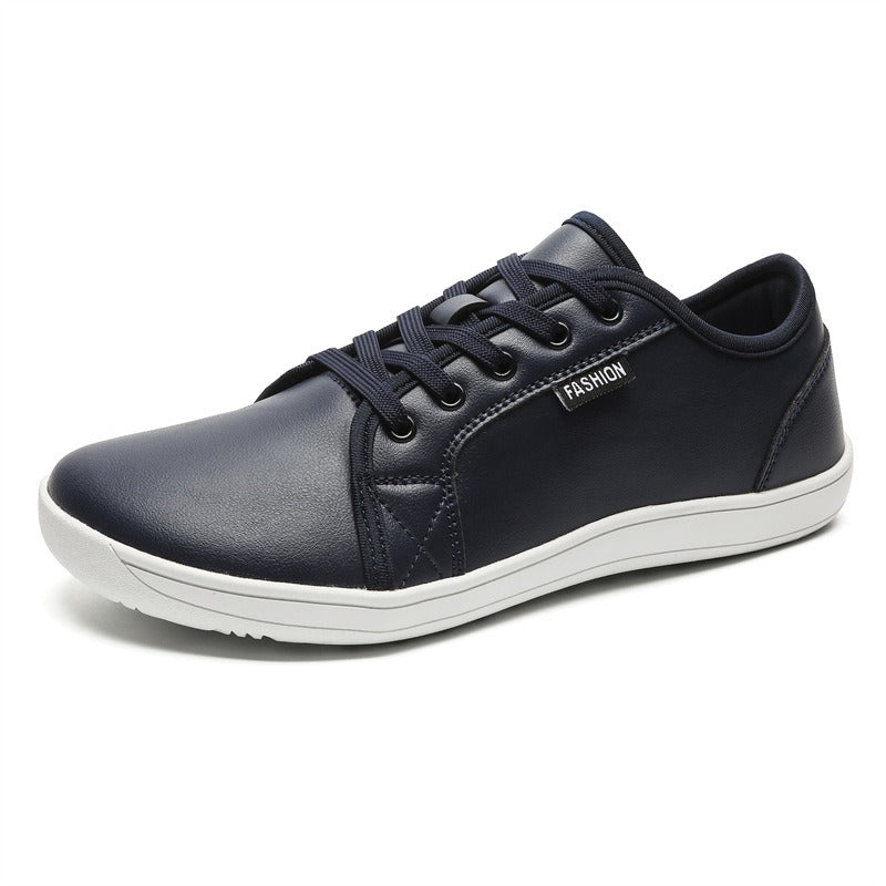Zapatillas deportivas hombre punta ancha suela flexible - Iker