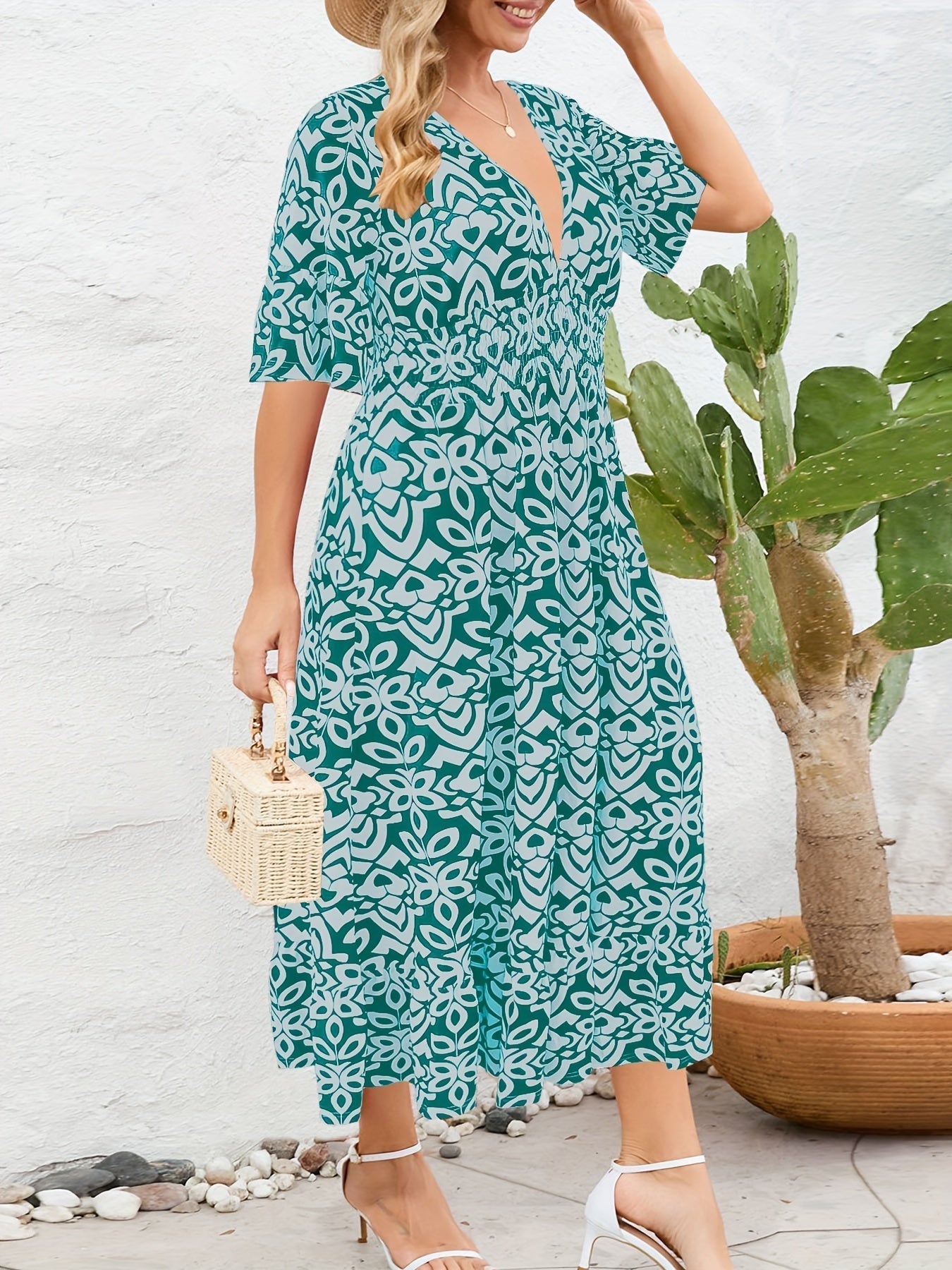Dora - Vestido boho con estampado floral