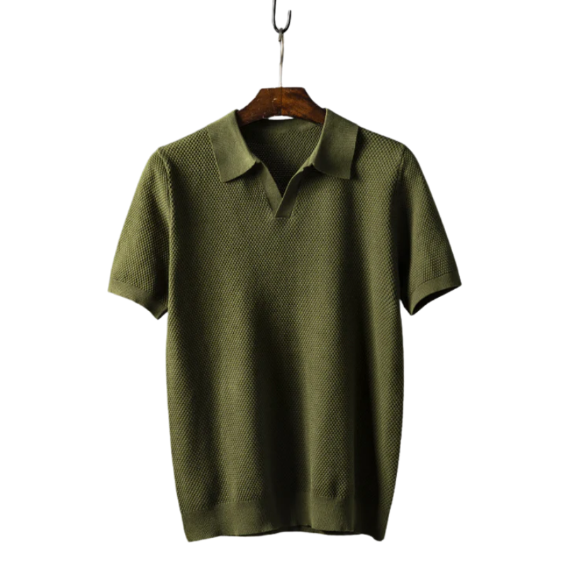Polo de hombre - de manga corta, informal y transpirable