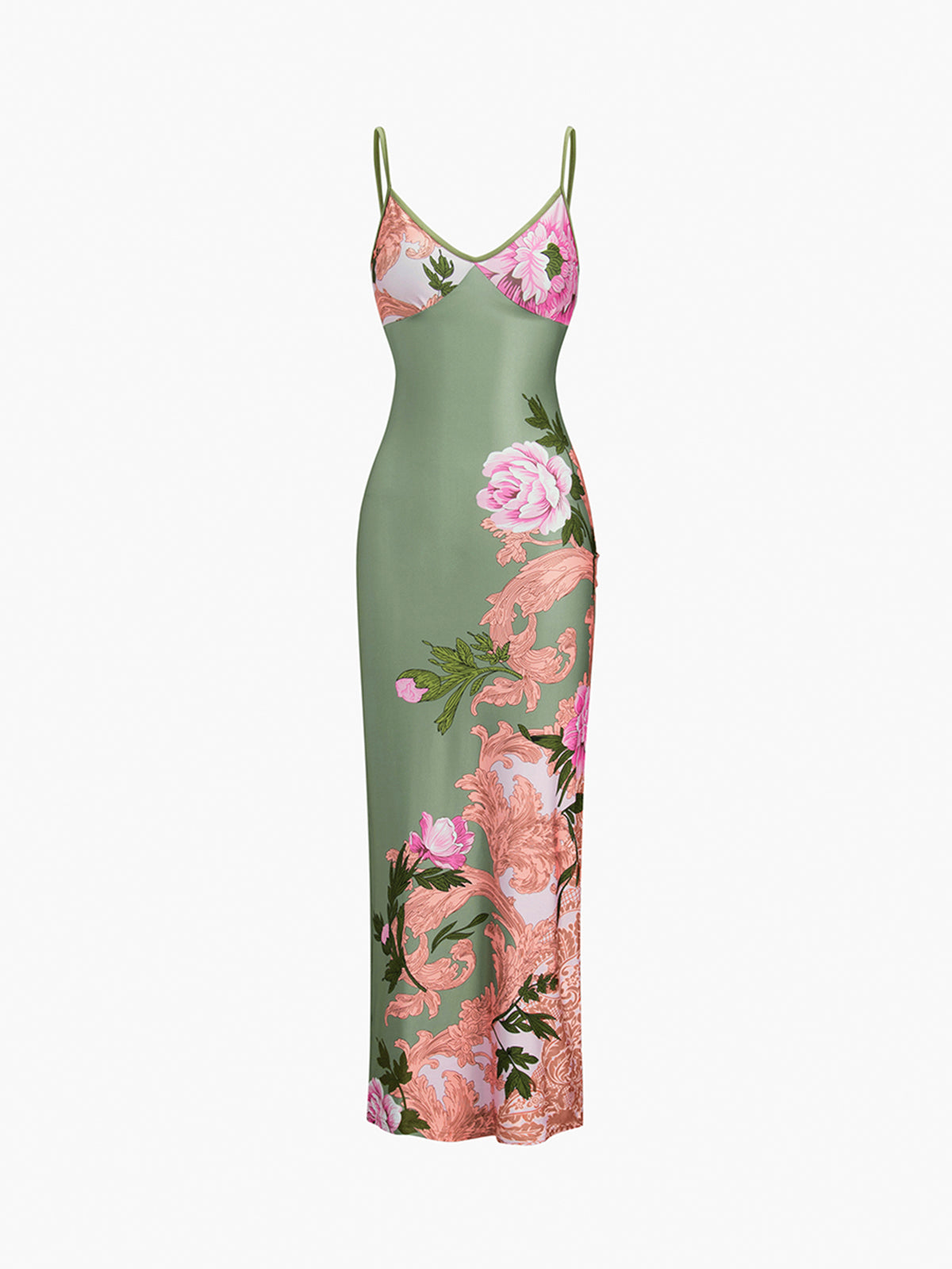 Ava - Vestido largo floral de verano