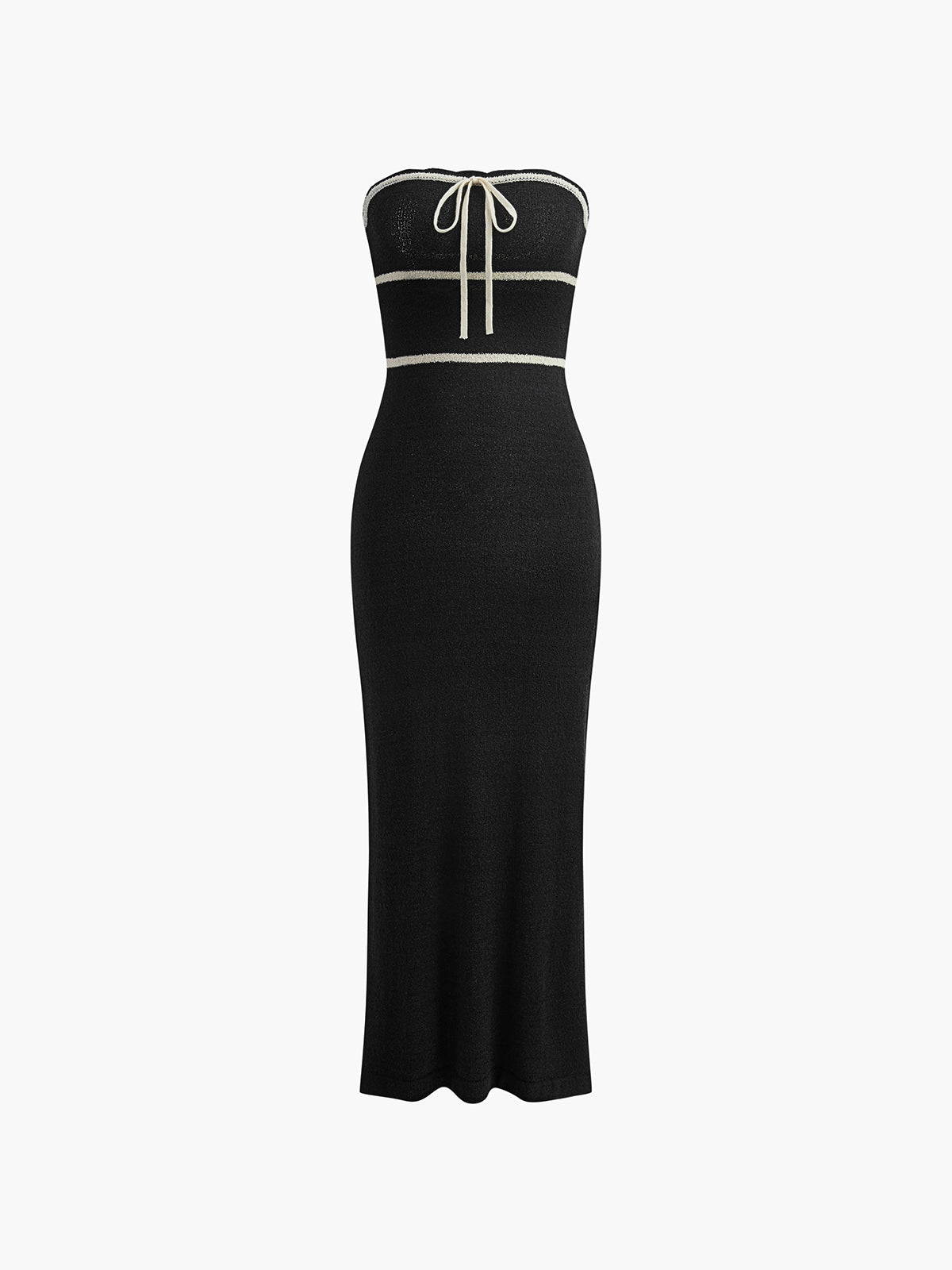Ruby - Vestido midi de tubo anudado