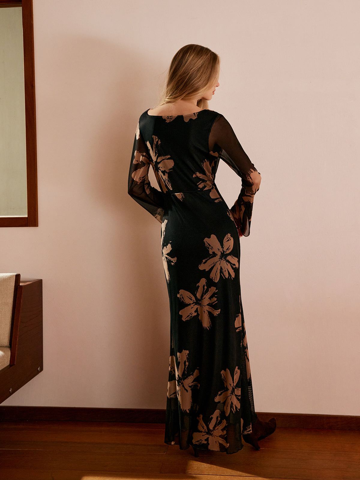 Lena - Vestido Floral Boheme Estampado