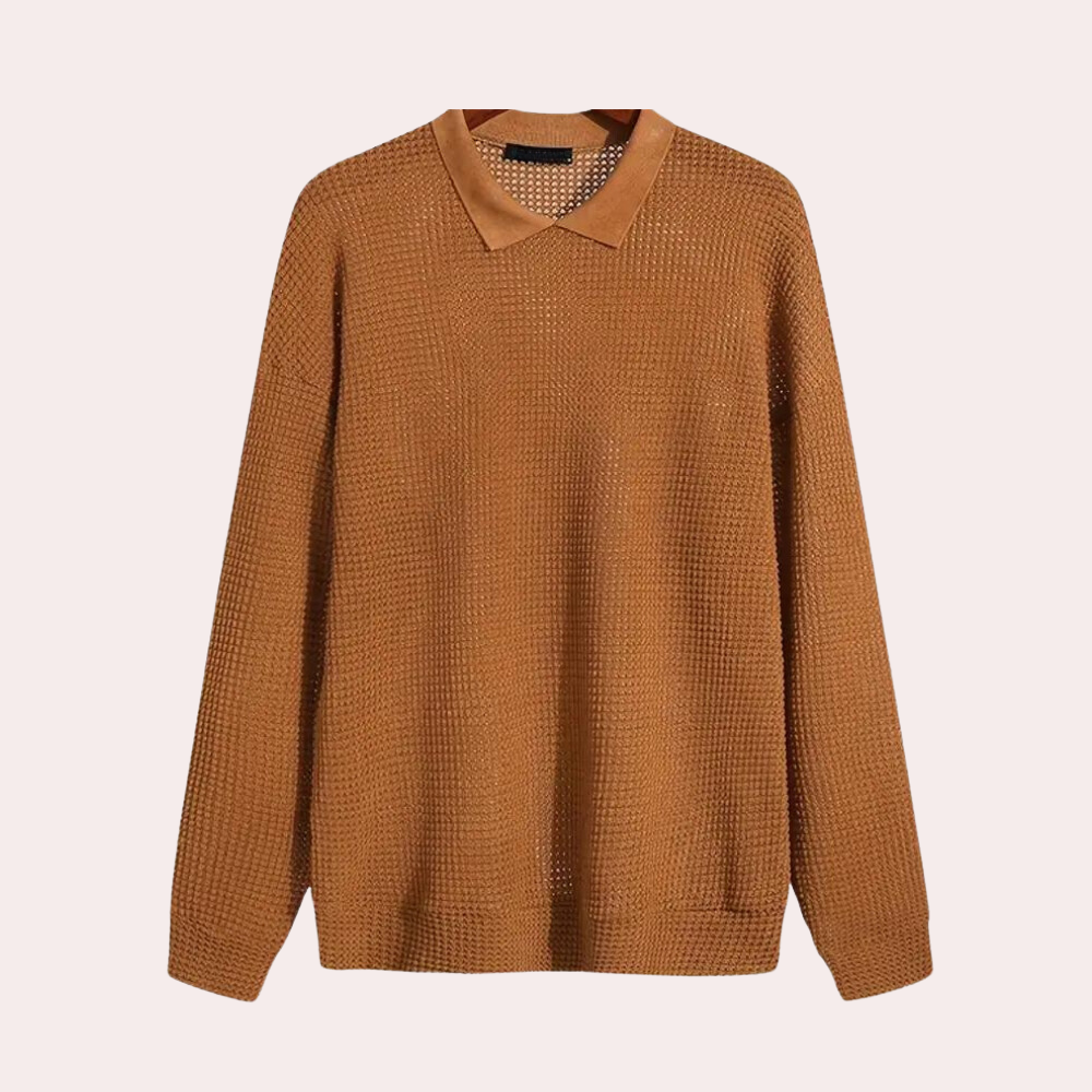 Reidar - Moderna camisa de manga larga para hombre