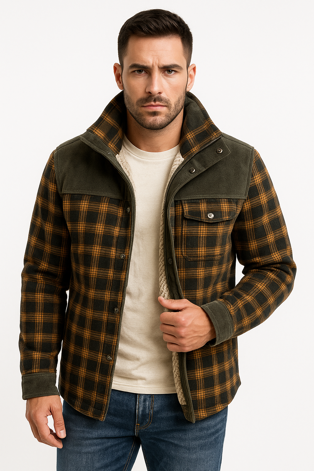 Camisa forrada hombre – Harven