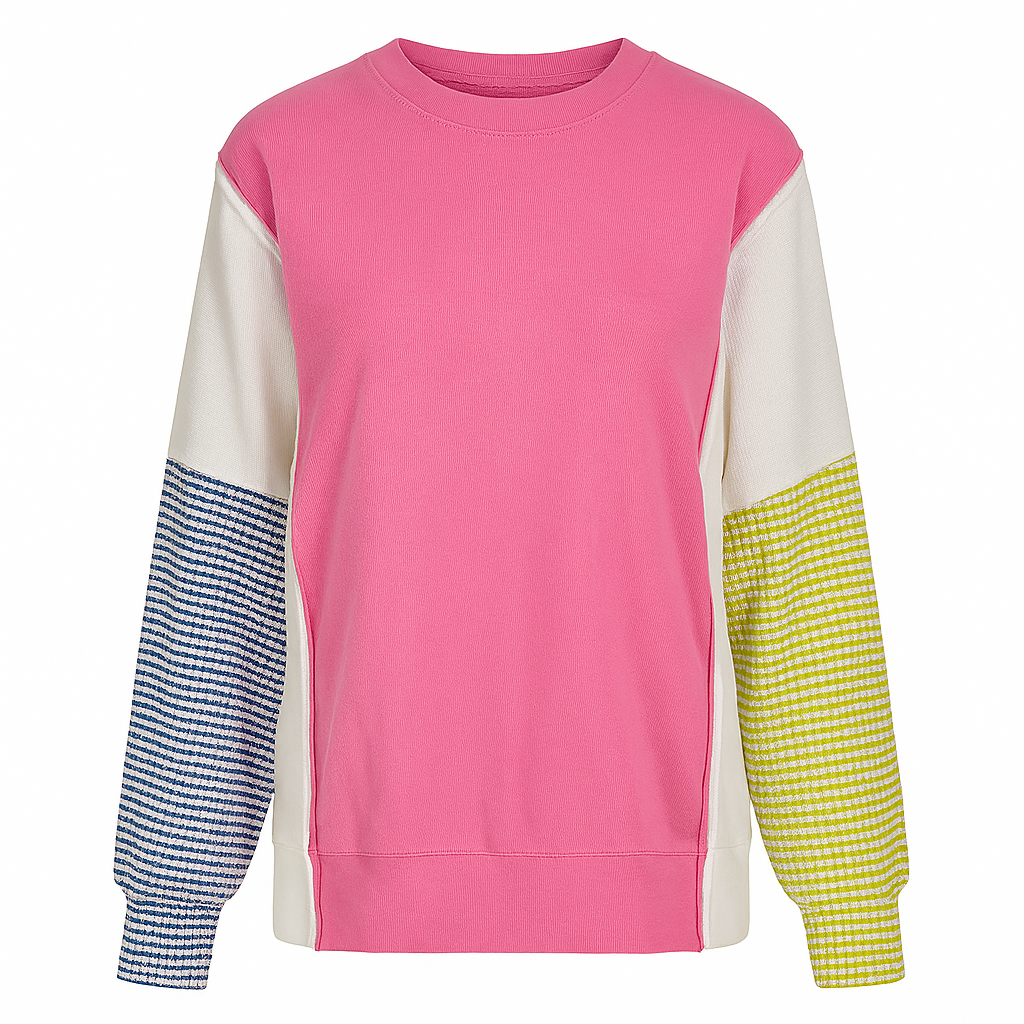 Sudadera casual de manga larga multicolor – Maelis
