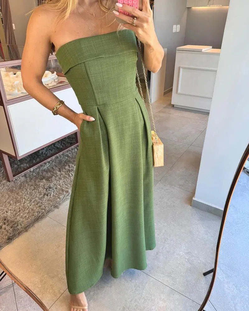 Ursula - Vestido elegante strapless