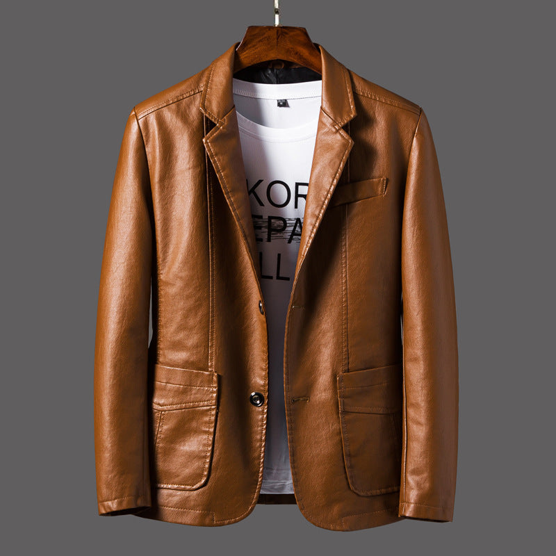 Chavez - Encantadora chaqueta de cuero para hombre
