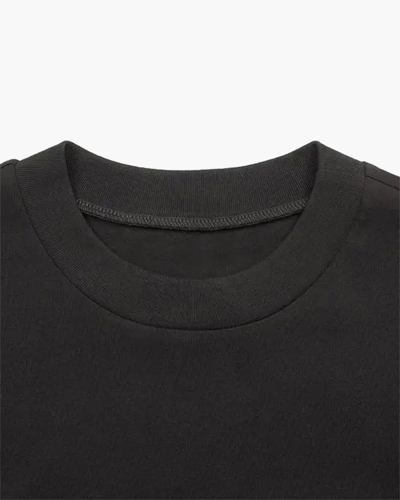 Camiseta de manga corta para hombre - Casual y cuello redondo