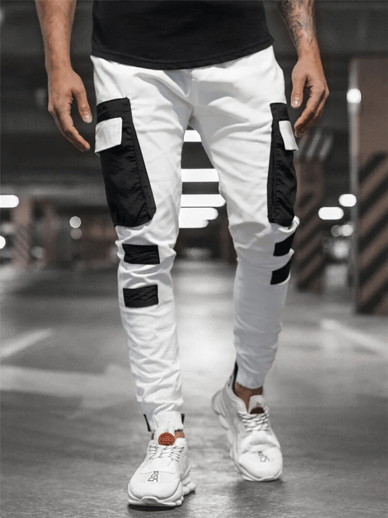 Pantalon jogger hombre con bolsillos cargo - Raiden