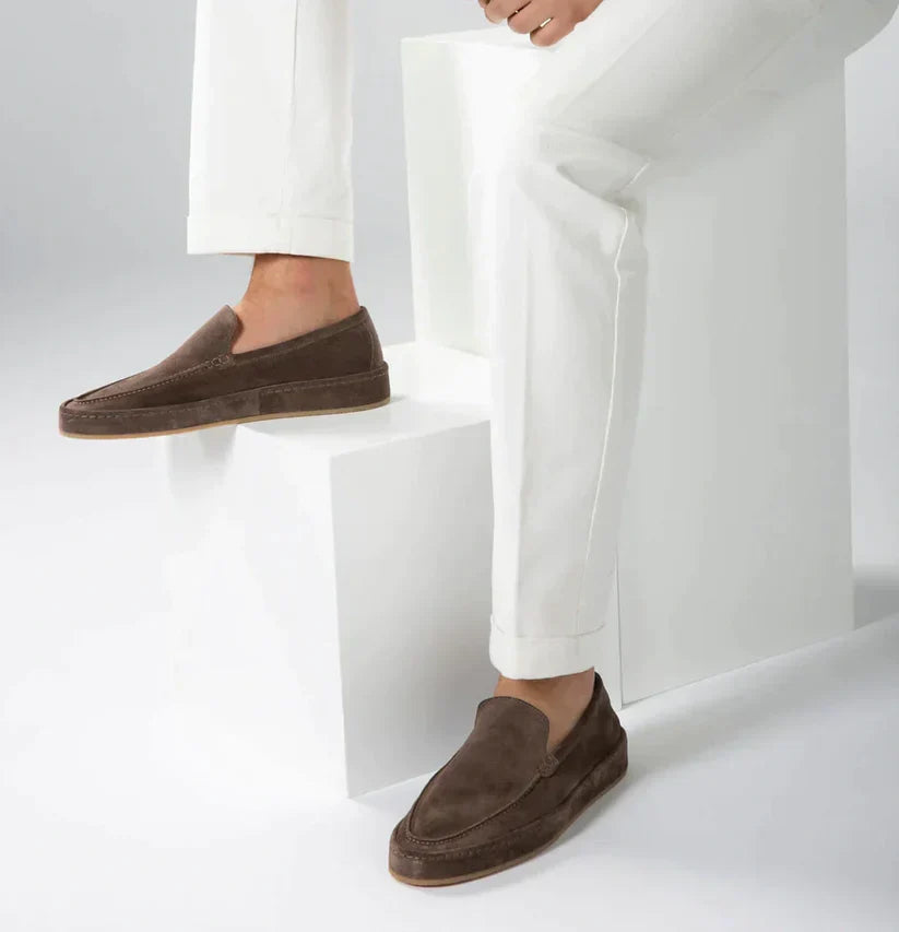 Liro - Mocasines de piel para hombre, elegantes y cómodos
