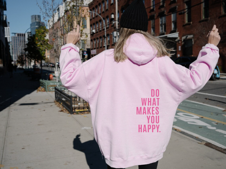 Sudadera con capucha Lola - Encuentra tu paz interior y presume de estilo