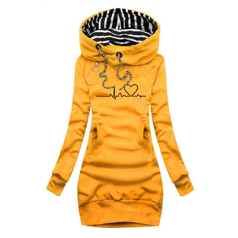 Vestido jersey Cécile - Elegante y cálido para los días de frío