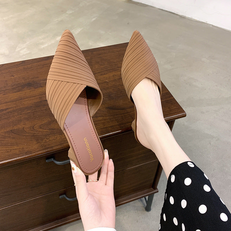 Yolanda - Zapatos de exterior para mujer con tacón medio alto
