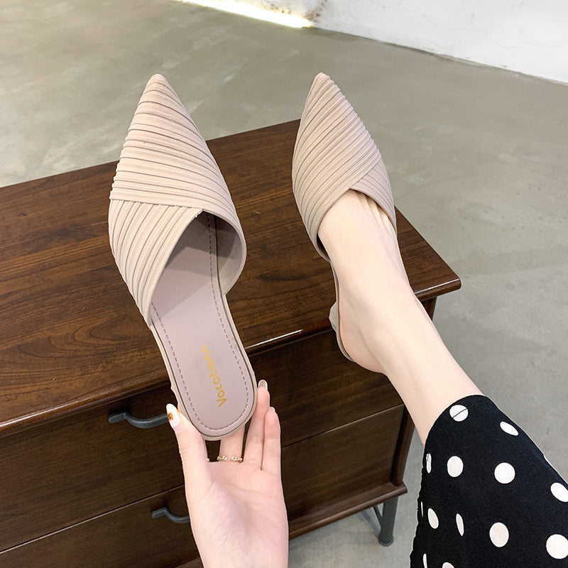 Yolanda - Zapatos de exterior para mujer con tacón medio alto