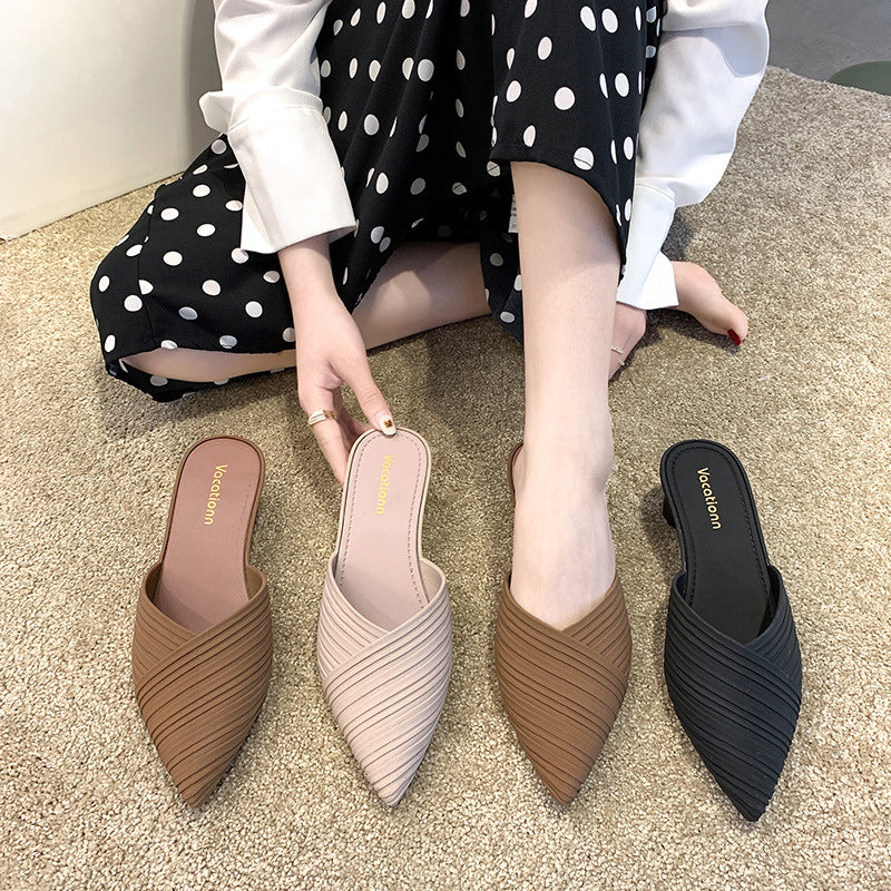 Yolanda - Zapatos de exterior para mujer con tacón medio alto
