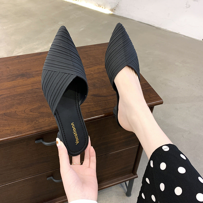 Yolanda - Zapatos de exterior para mujer con tacón medio alto