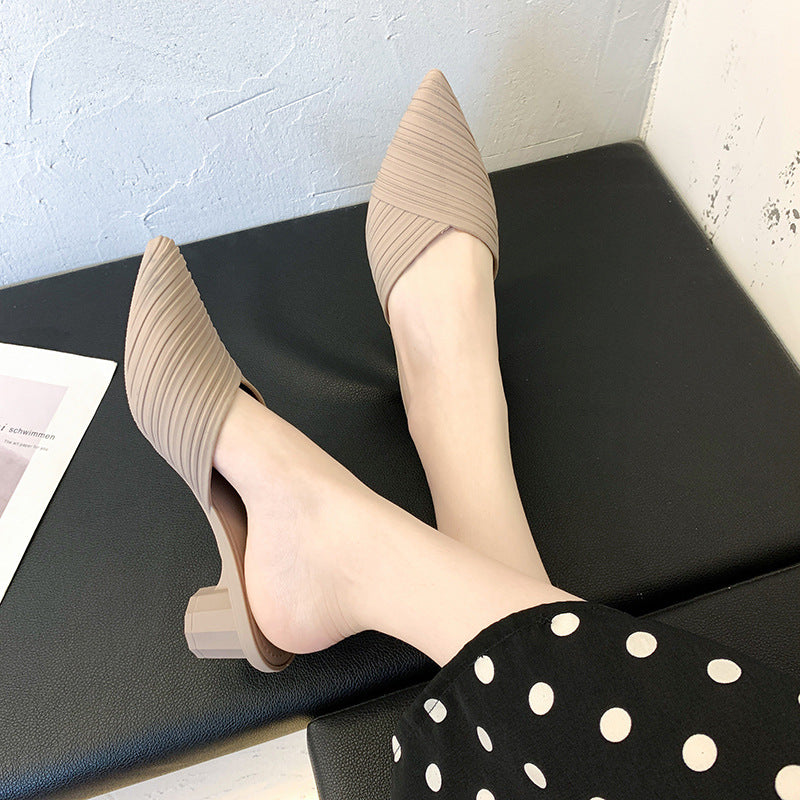 Yolanda - Zapatos de exterior para mujer con tacón medio alto