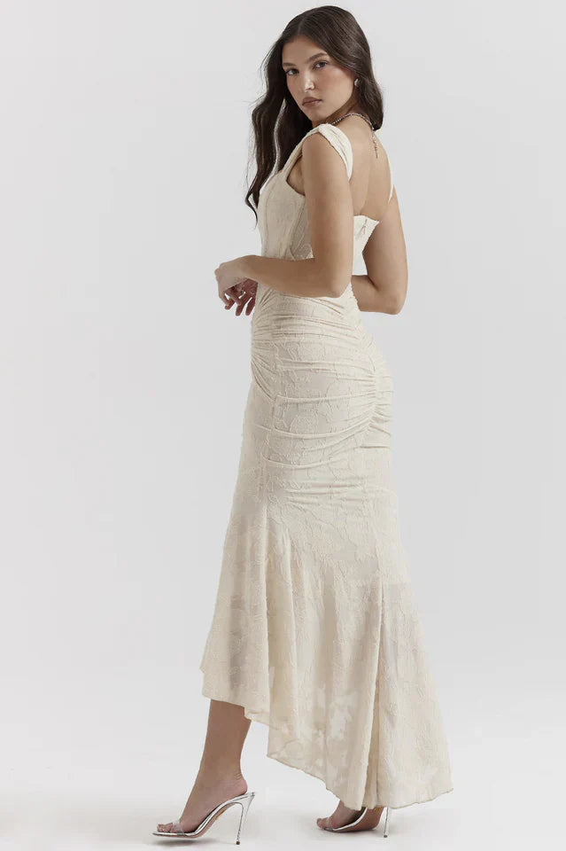 Celeste Fishtail - Maxivestido