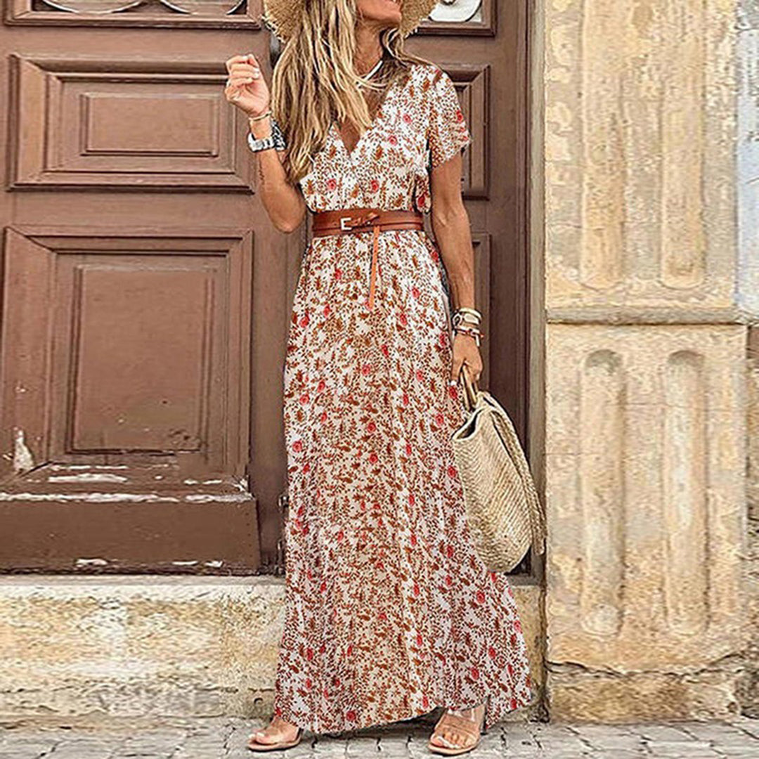 Cazzu - Un vestido bohemio chic y cómodo