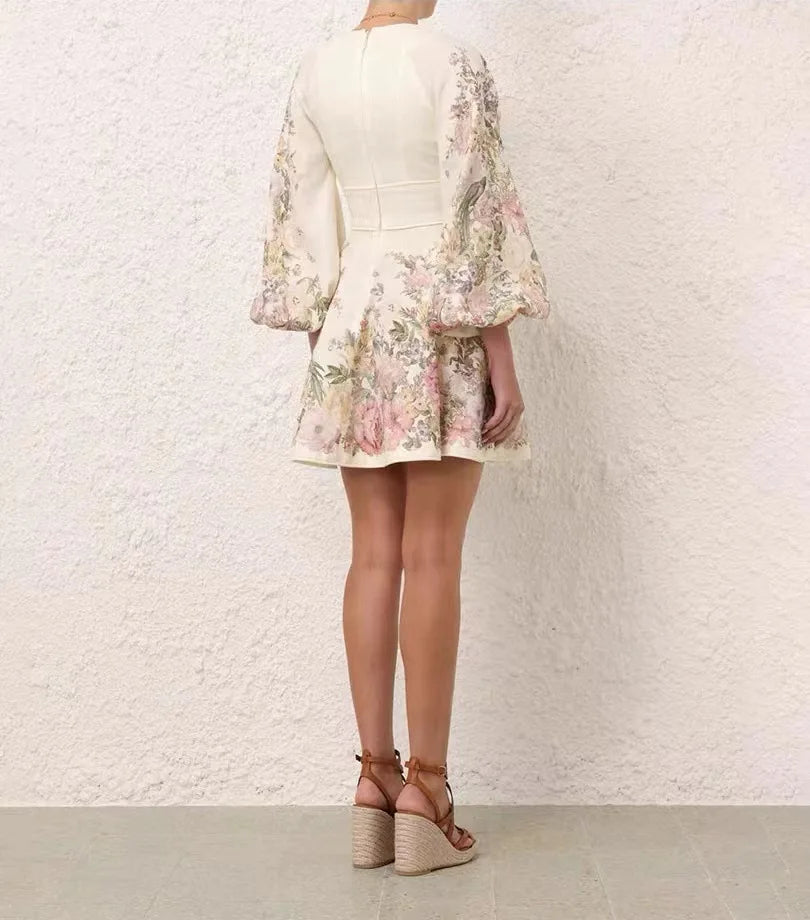 Mahalia - Vestido de tirantes con estampado floral