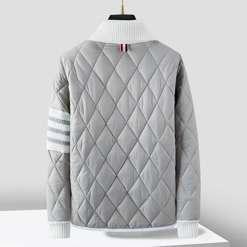Sudadera acolchada con cremallera para hombre - Adam