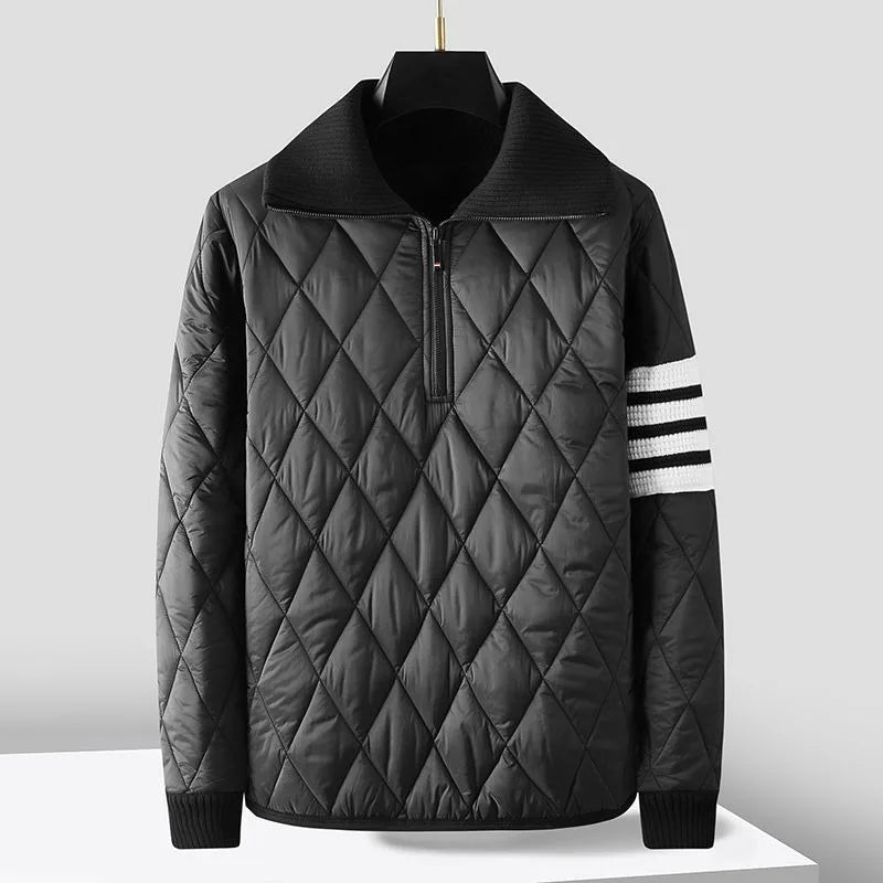 Sudadera acolchada con cremallera para hombre - Adam