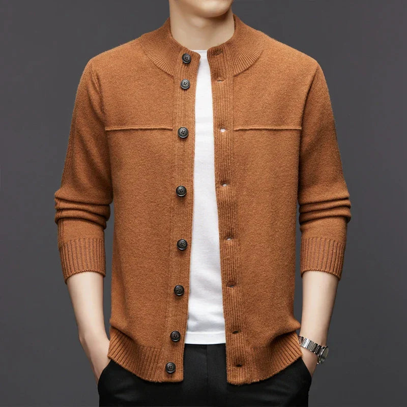 Cardigan de punto para hombre con botones - Elian