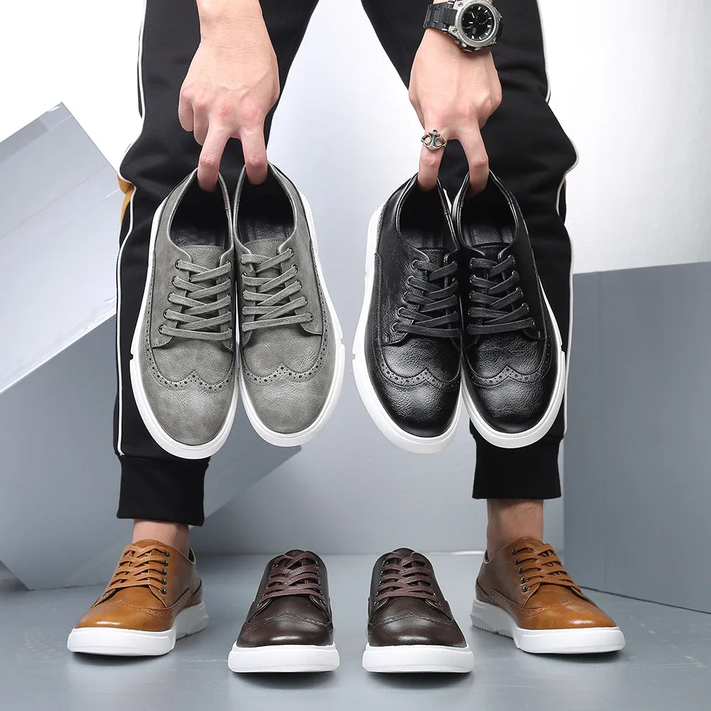 Zapato casual de piel - Donatello
