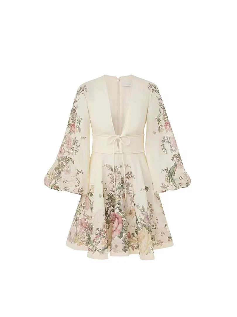 Mahalia - Vestido de tirantes con estampado floral