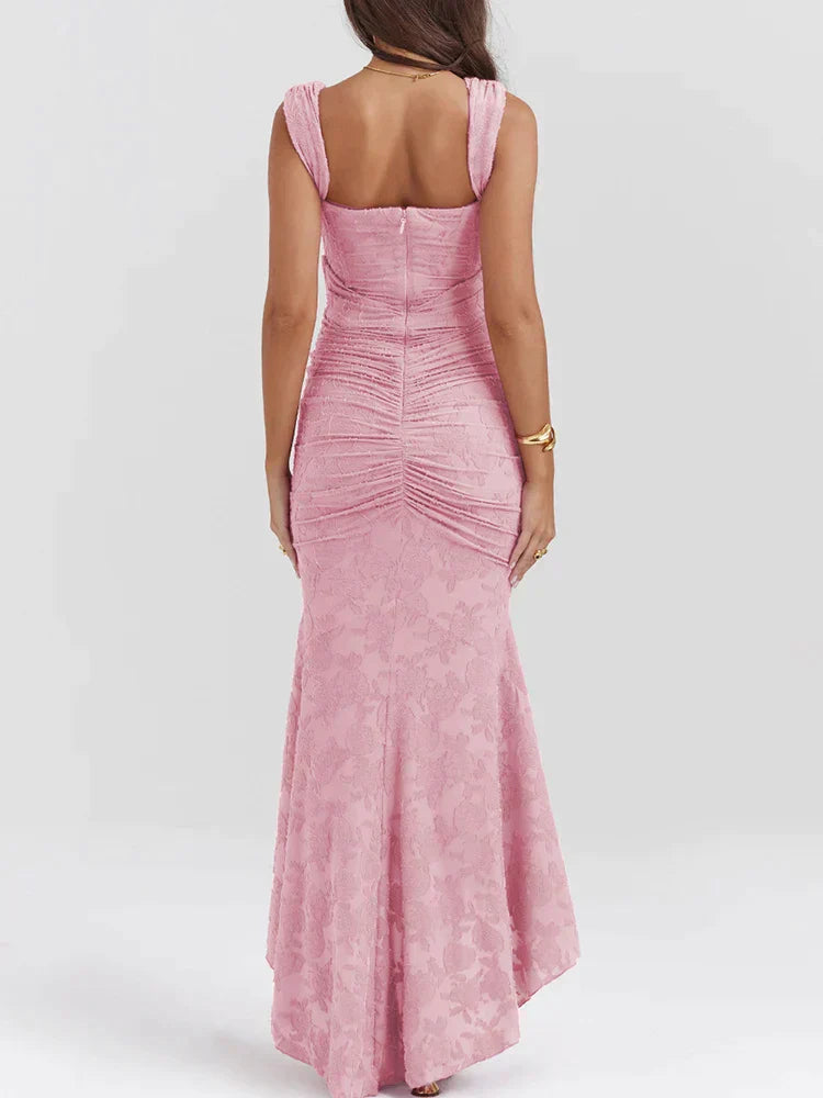 Celeste Fishtail - Maxivestido