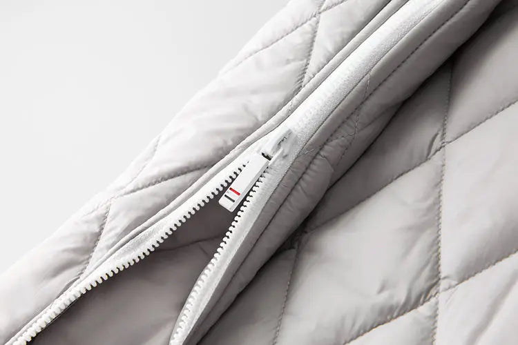 Sudadera acolchada con cremallera para hombre - Adam