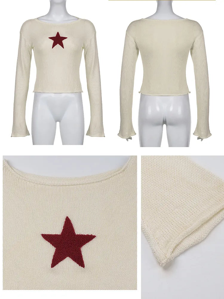 Start - Jersey de mujer con cuello redondo