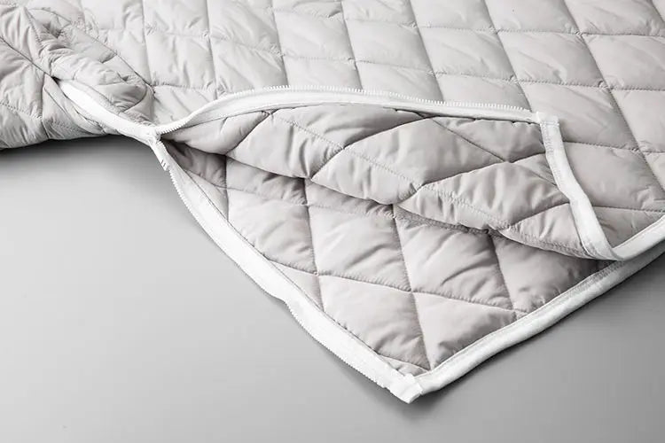 Sudadera acolchada con cremallera para hombre - Adam