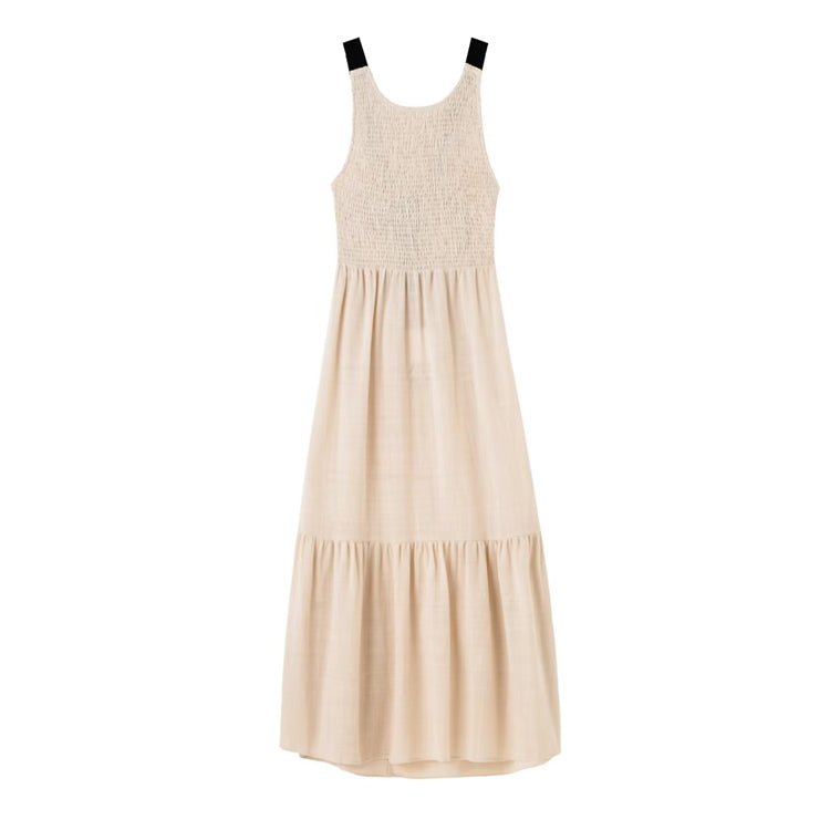 Aranza Vestido de verano con espalda baja