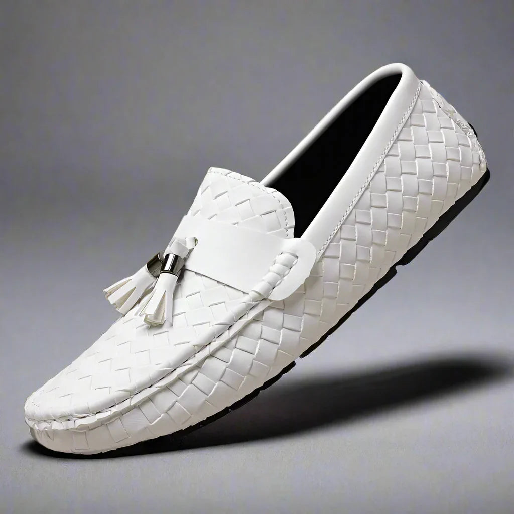 Mocasín de piel con borla - Davin