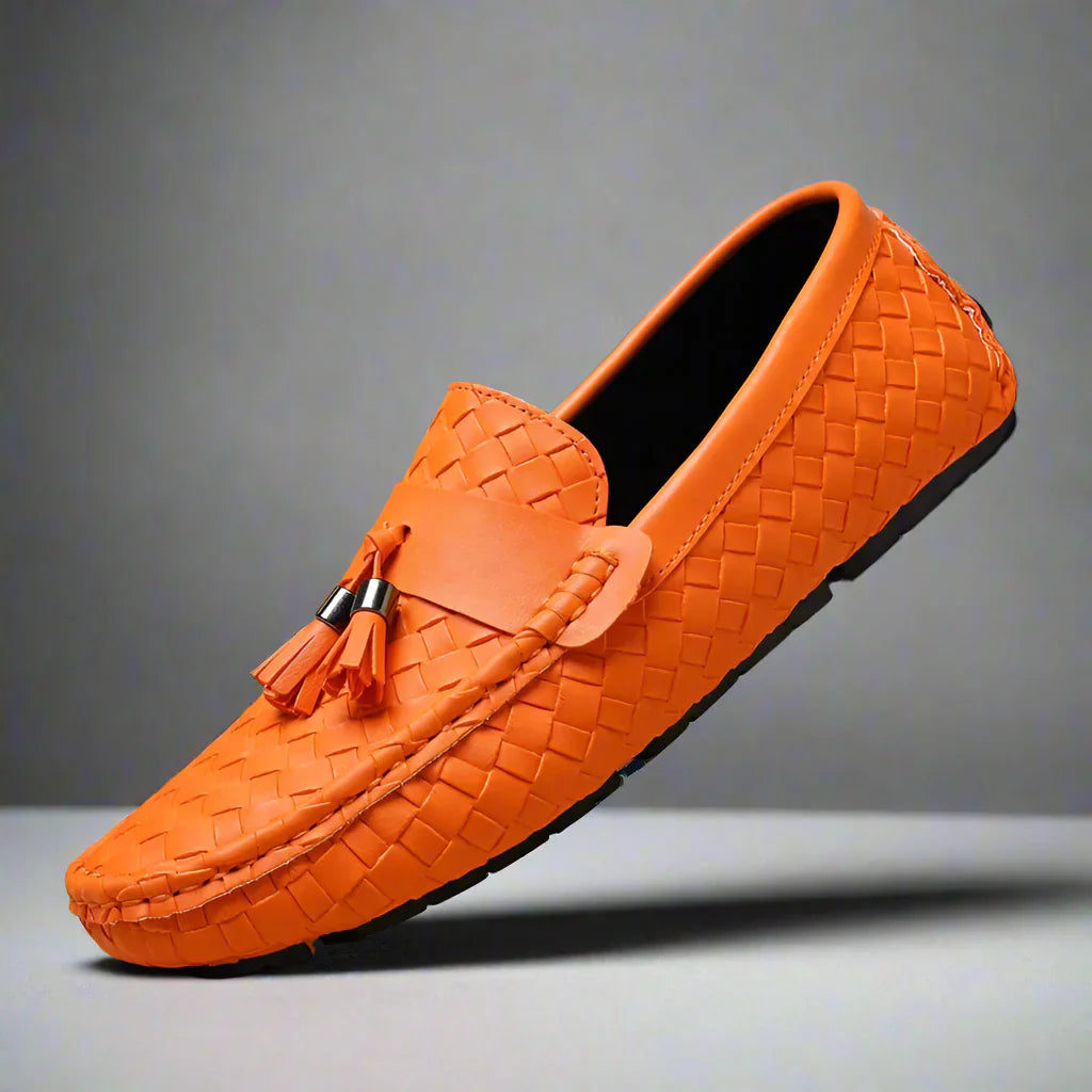 Mocasín de piel con borla - Davin