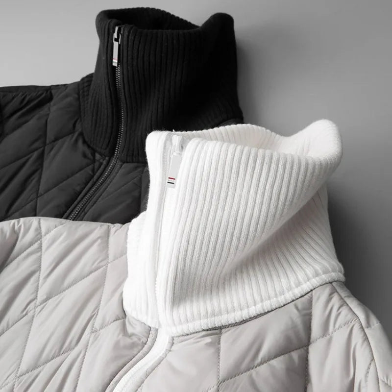 Sudadera acolchada con cremallera para hombre - Adam