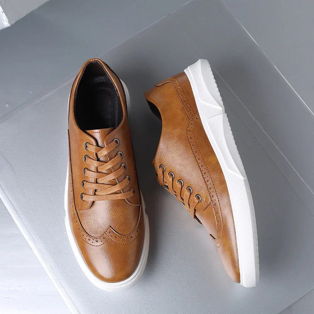 Zapato casual de piel - Donatello