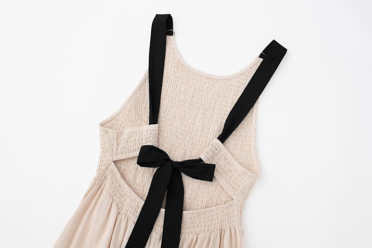 Aranza Vestido de verano con espalda baja