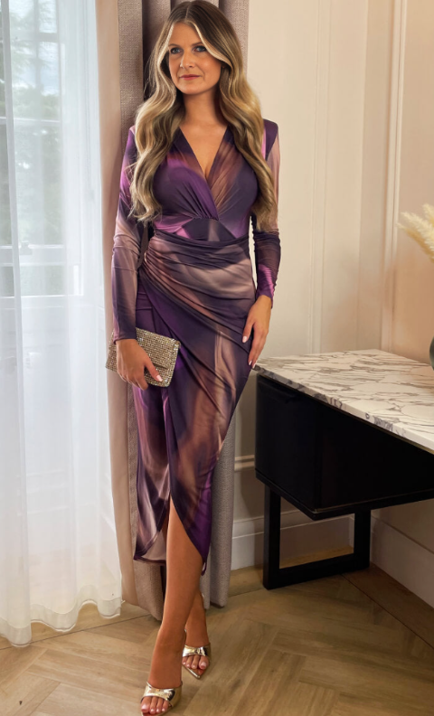 OLIVIA - VESTIDO MIDI CHIC