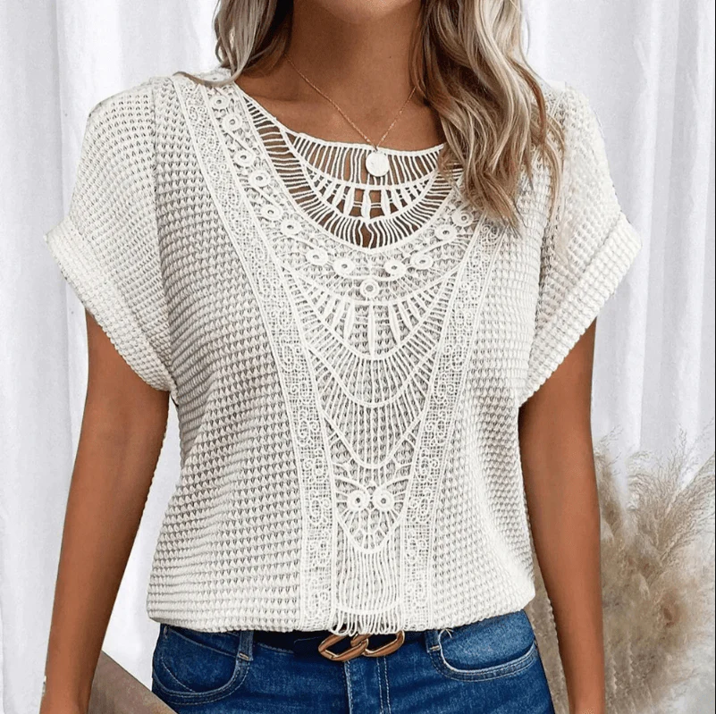 Blusa Amelia señora - Lujosa y vaporosa