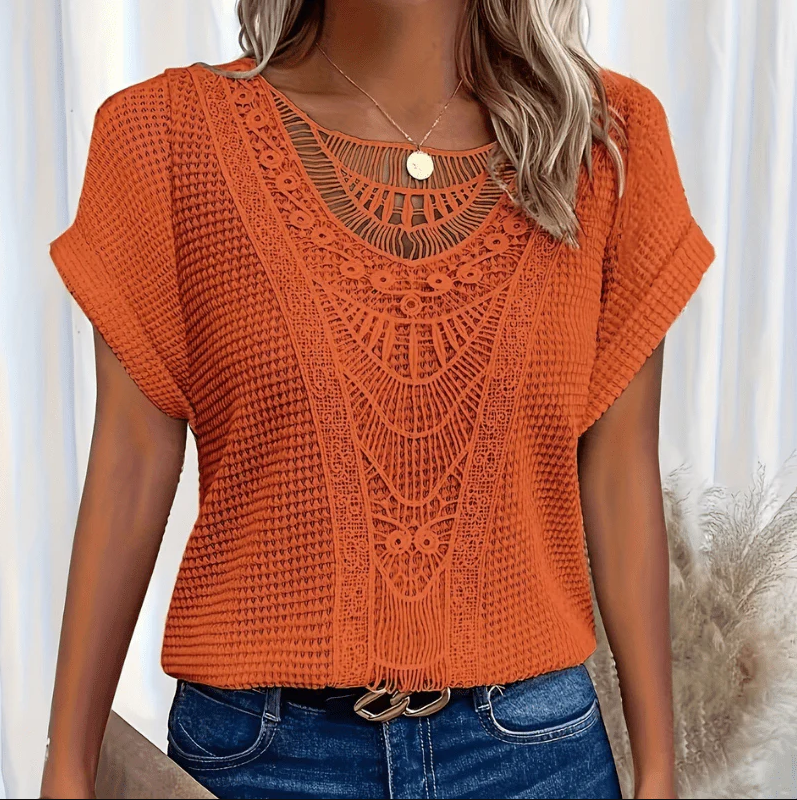 Blusa Amelia señora - Lujosa y vaporosa