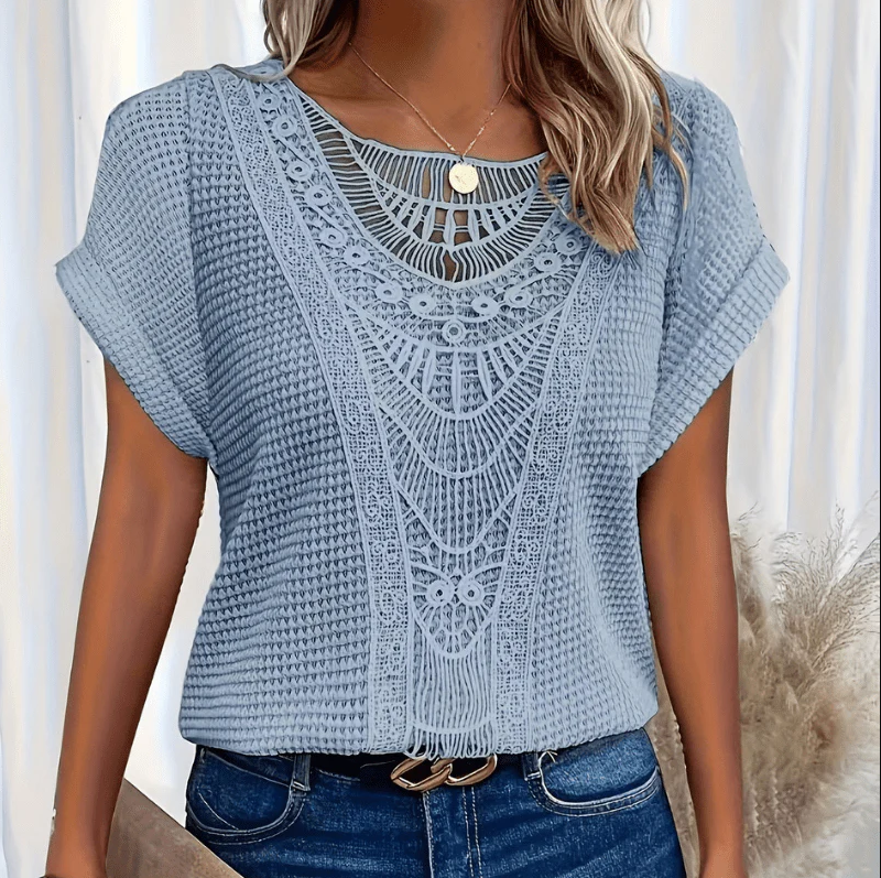 Blusa Amelia señora - Lujosa y vaporosa