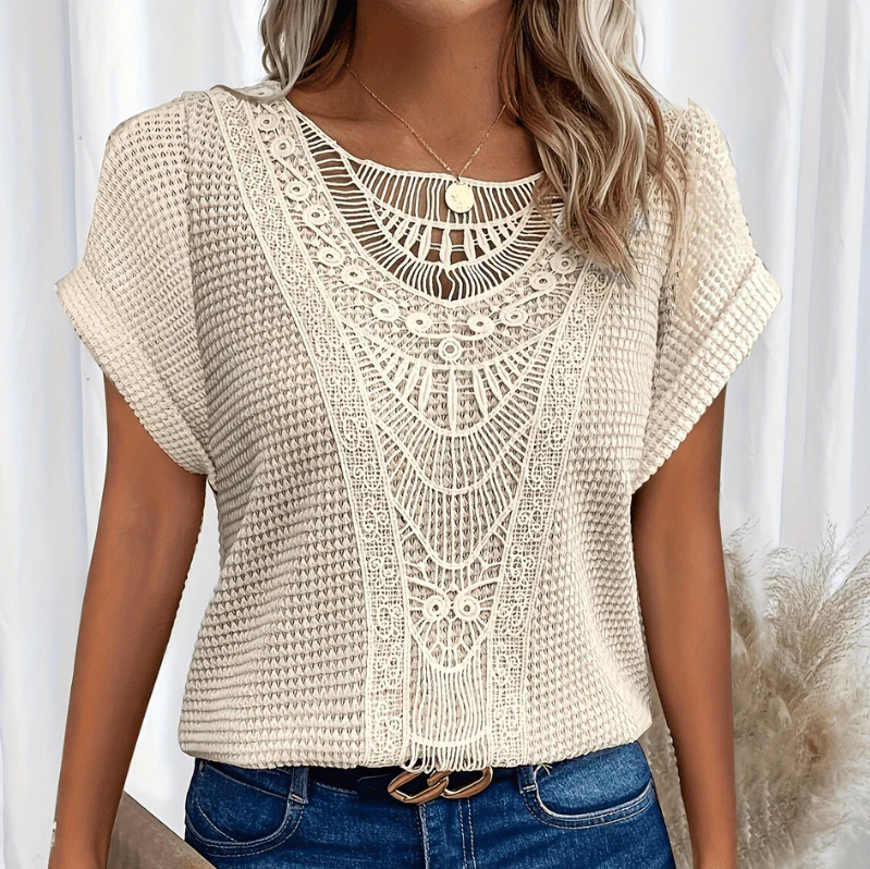 Blusa Amelia señora - Lujosa y vaporosa
