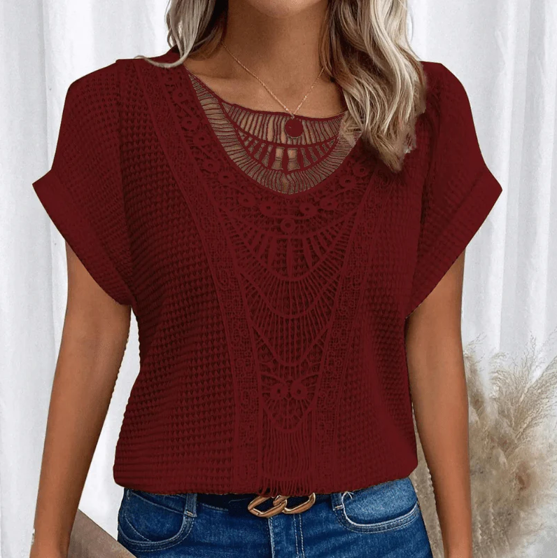 Blusa Amelia señora - Lujosa y vaporosa