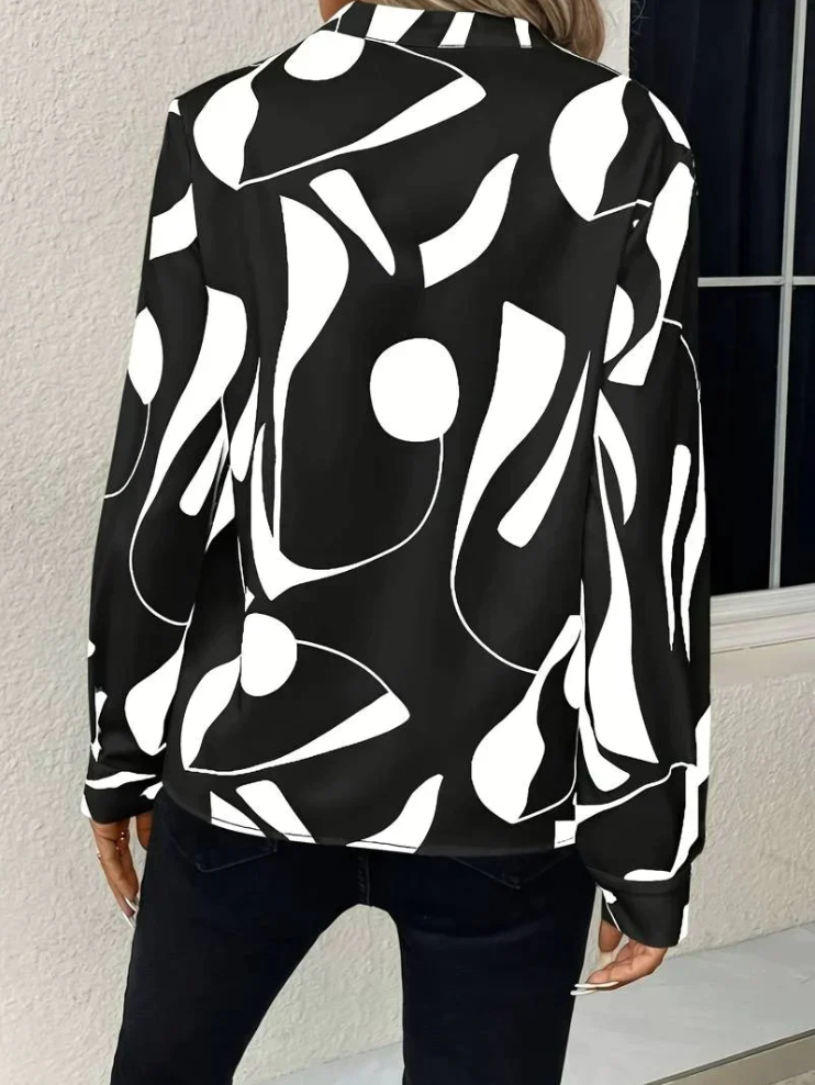 Blusa Isabelle señora - Elegante y estampada