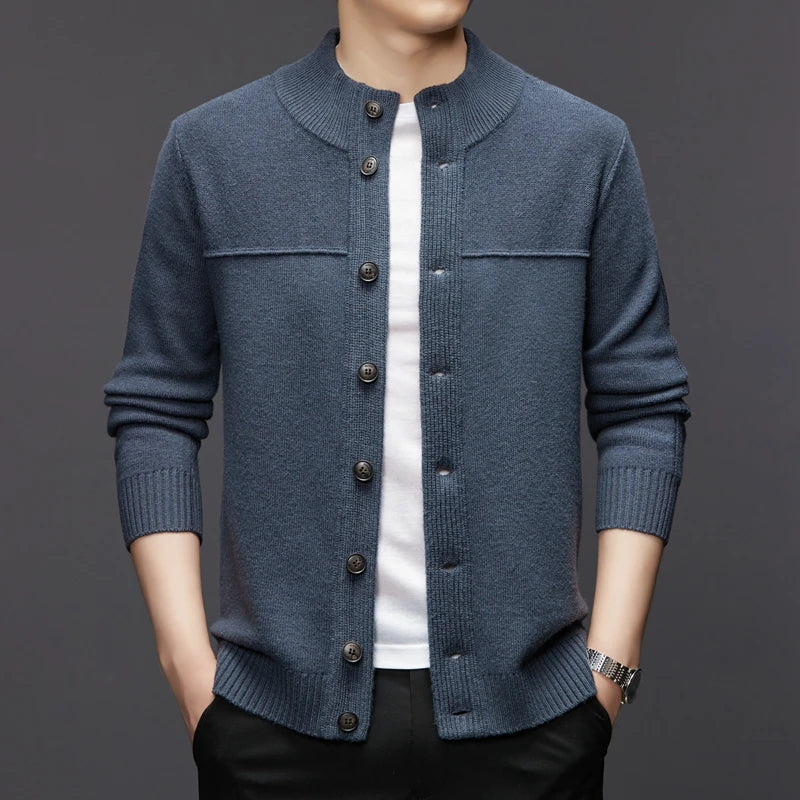 Cardigan de punto para hombre con botones - Elian