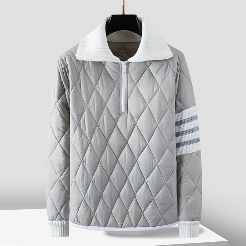 Sudadera acolchada con cremallera para hombre - Adam