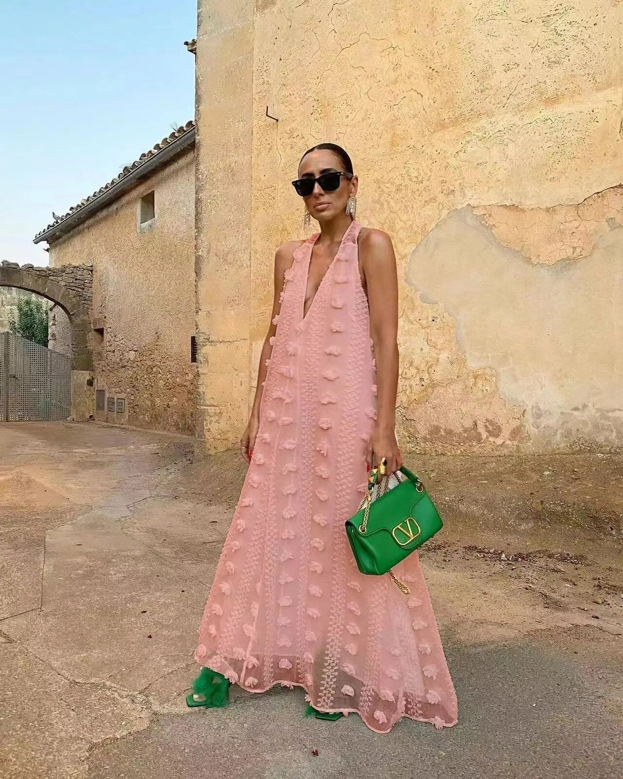 Fumina - Vestido pastel de flores